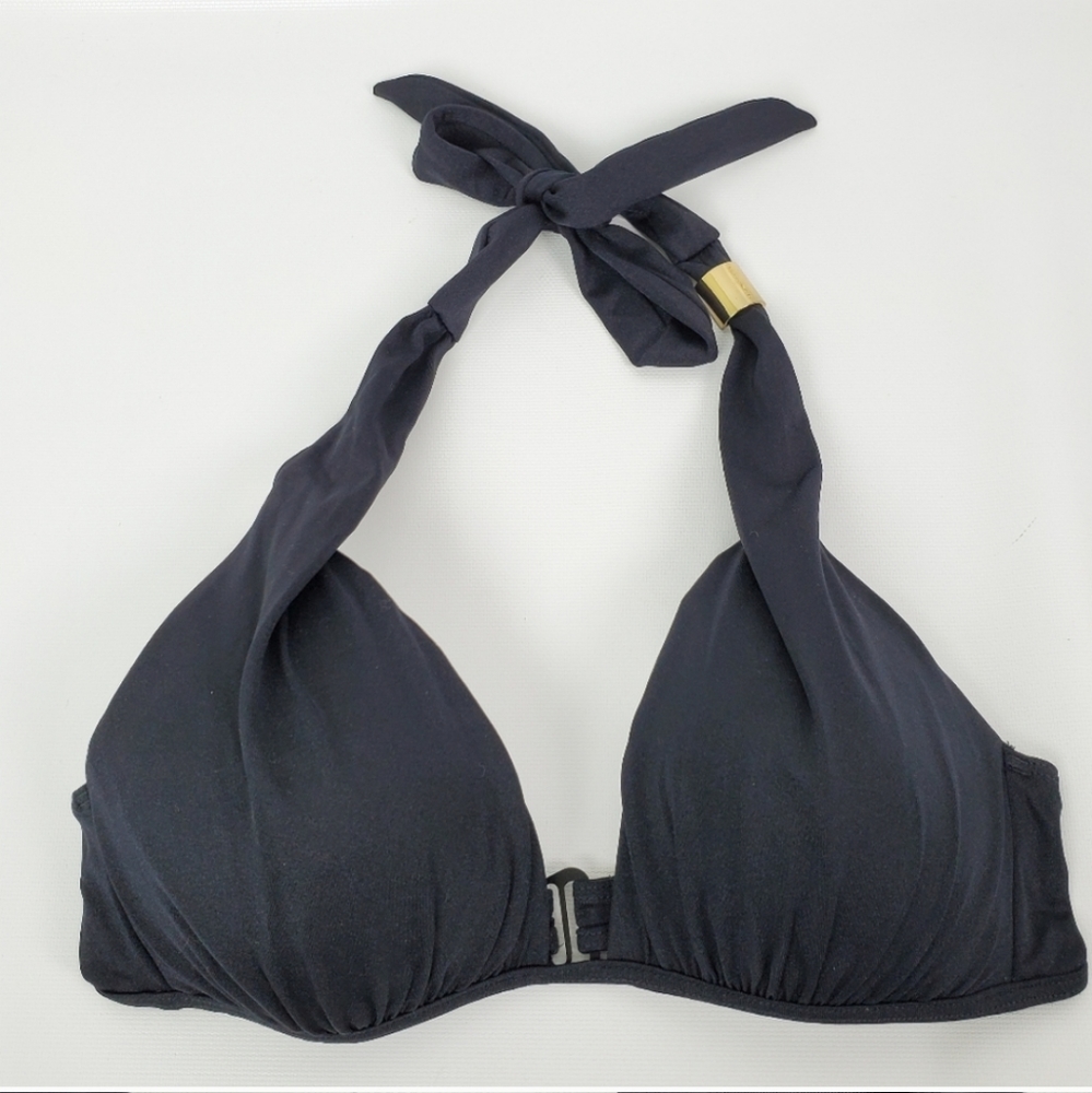 Victoria's Secret Triangle Halter Bikini Top Nwot View 2